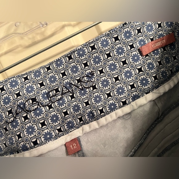 NWT Jag Short 12 Black, Blue & White Print - Picture 11 of 12